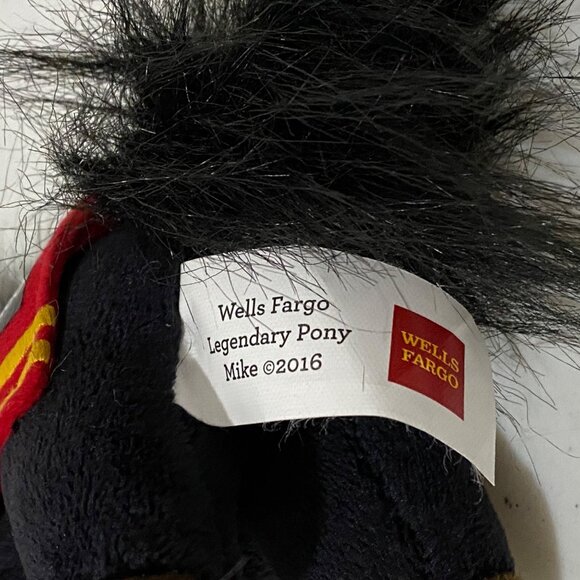 Wells Fargo Legendary Pony Mike Jr Sr Father Son Lot of 2 Plush Horses - Picture 6 of 11